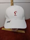 Gr8 1 White Hat Adjustable 100% Nylon Baseball Cap