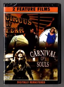 CIRCUS OF FEAR - CARNIVAL OF SOULS DVD 2 Feature Films - Picture 1 of 3