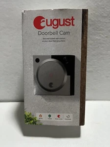 August Doorbell Cam Silver AUG-AB01-M01-S01 - Picture 1 of 5