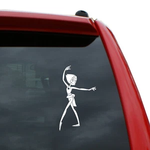 Steven Universe / Pearl Vinyl Decal | Color: White | 6" tall - Bild 1 von 1