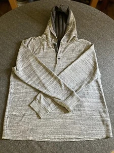 Marc Anthony Shirt Pullover Top XL 1/4 Button Gray - Picture 1 of 10