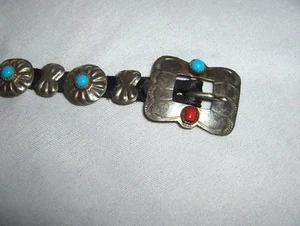 Pulsera de plata esterlina turquesa turquesa turquesa para mujer medicina navajo mujer BONITA  - Imagen 1 de 7