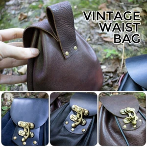 Borsa Medievale Borsa PU Portafoglio Cavaliere Pirata Cosplay Accessori Costume - Foto 1 di 19