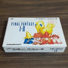 NES Final Fantasy I & II Famicom Nintendo Square Soft Limited Import Japan F/S