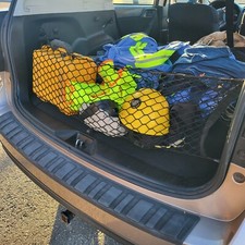 Rear Trunk Envelope Style Mesh Organizer Cargo Net for SUBARU FORESTER 1998-2024