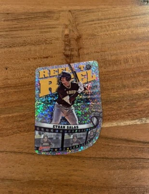 Ethan Salas 2023 Bowman's Best Reel To Reel Speckle Refractor Die Cut SP NRMT+ - Image 1 of 2