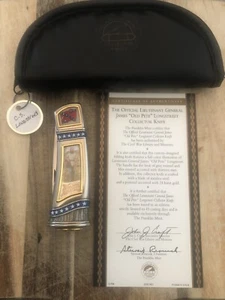 Franklin Mint The Official Lieutenant General James Longstreet Collector Knife - Picture 1 of 11