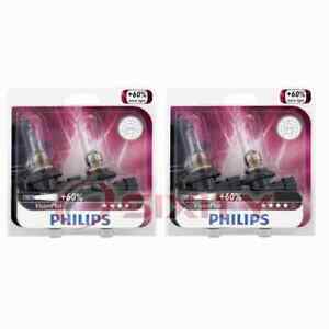 2 pc Philips High Beam Headlight Bulbs for Scion FR-S iQ tC xB 2005-2016 wl