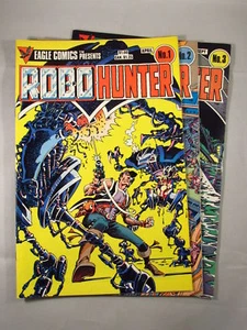 Robohunter #1-3 (de 5) - Cómics Eagle del Reino Unido 1984 por Wagner & Gibson - Imagen 1 de 3