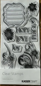 Kaisercraft  Clear Stamps Belle Collection CS728 New🔥 - Picture 1 of 9