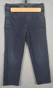 Mini Boden Girls Size 6Y Navy Corduroy Blue Pants  Waist Tie - Picture 1 of 7