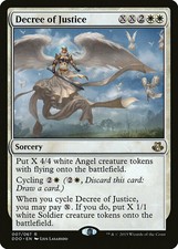 MTG Duel Decks: Elspeth vs. Kiora - Decree of Justice - LP Card