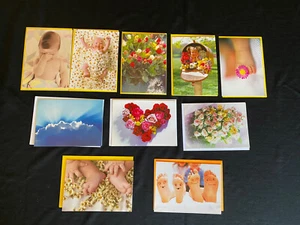 10  Avanti Greeting Cards Baby, Sympathy, Birthday Great Set - Picture 1 of 1