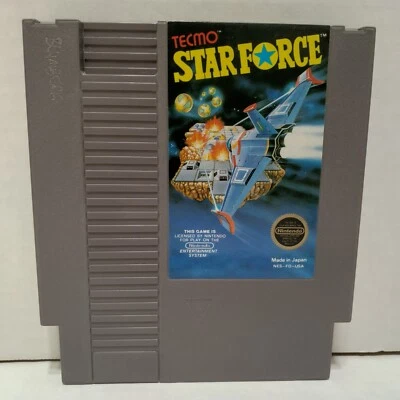 Star Force Nintendo NES Game Star Force NES Game AUTHENTIC WORKS GREAT Original - Image 1 of 4