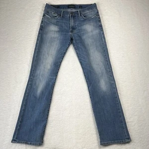 Lucky Brand Jeans Mens 31x32 363 Straight Blue Denim Straight Light Wash - Picture 1 of 15