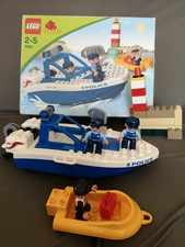 duplo police boat