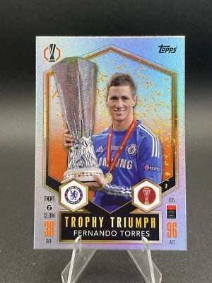 Trophy Triumph Fernando Torres Match Attax 2024/2025 Chelsea 24/25 # 435 - Image 1 of 4