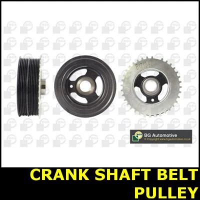 Polia de correia de eixo de manivela compatível com Volvo C30 S40 V50 1.8 2.0 533 544 545 0132PD - Imagem 1 de 3