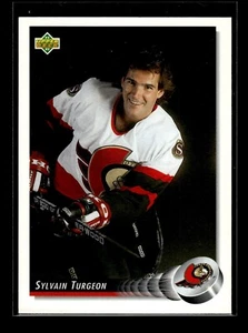 1992-93 Upper Deck #107 Sylvain Turgeon (EX)(HKY) - Picture 1 of 2