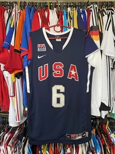 2010 USA BASKETBALL SHIRT JERSEY NIKE LEBRON JAMES sz S MEN - Picture 1 of 16