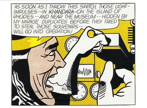 Kunstpostkarte - Roy Lichtenstein: Mad Scientist - Picture 1 of 1