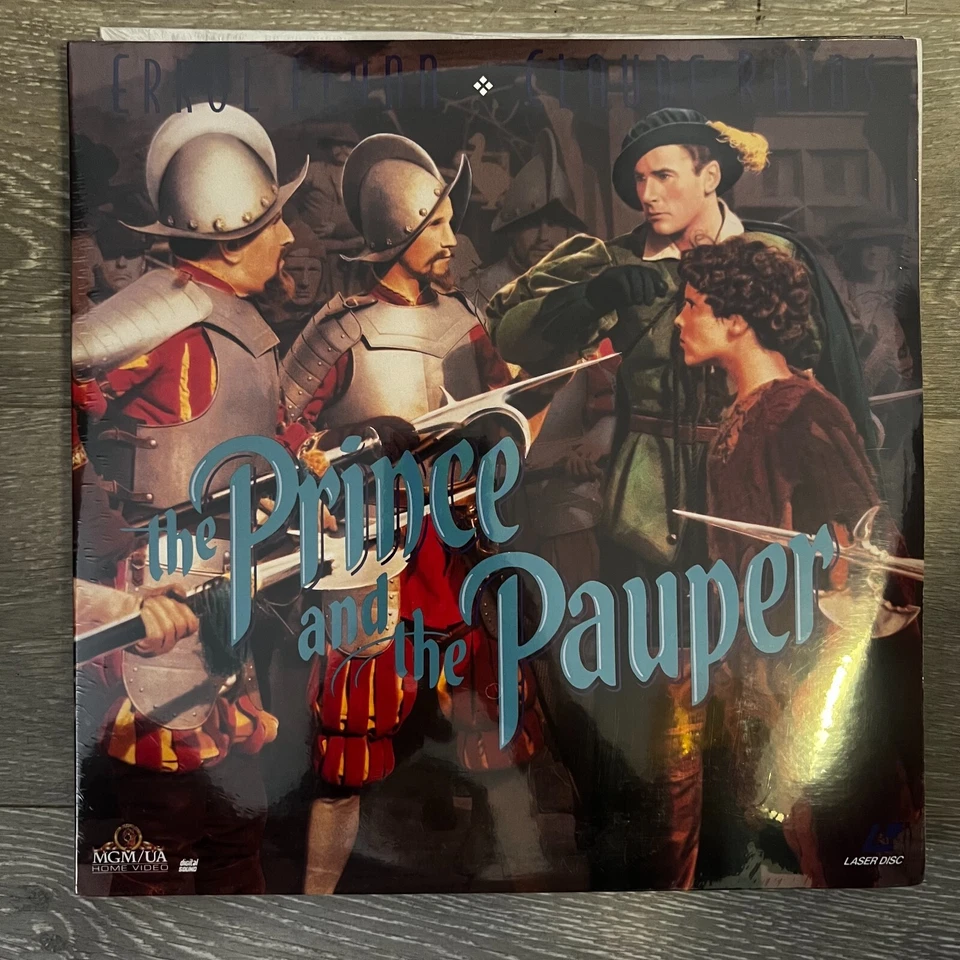 THE PRINCE AND THE PAUPER Laserdisc LD [ML101865] NEW/SEALED CAV Uncut Foto 1 de 1