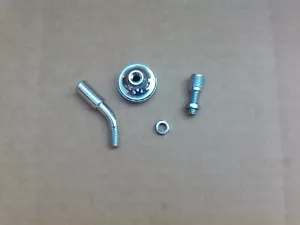 AMAL CARBURETTOR CABLE ADJUSTER & CABLE GUIDE BEND AND TOP 308 CYCLEMASTER  - Picture 1 of 1