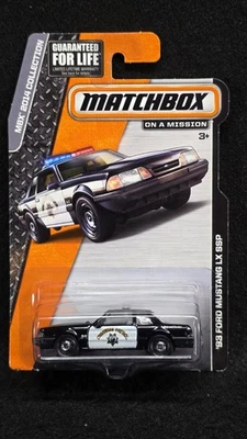 Matchbox MBX 2014 Collection '93 Ford Mustang LX SSP California Highway Patrol - Image 1 of 2