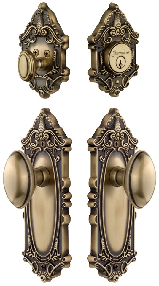 Grandeur GVCEDN_SP_ESET_238 Grande Victoriano Latón Sólido Individual - Latón Foto 1 de 1