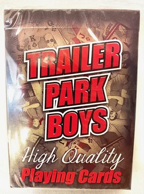 High Roller Games TRAILER PARK BOYS Playing Cards Deck POKER SIZE NEW UNOPENED - Image 1 of 2