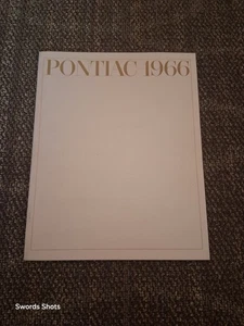 1966 Pontiac Lineup Sales Brochure - Picture 1 of 11
