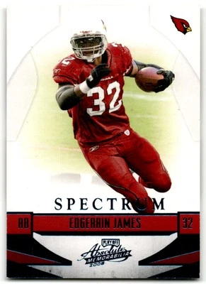2008 Playoff Absolute Memorabilia #2 Edgerrin James /250 Spectrum Blue - Image 1 of 2