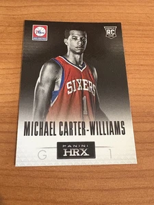 2013-14 Panini Prizm Basketball HRX MICHAEL CARTER-WILLIAMS Philadelphia No. 14 - Picture 1 of 1