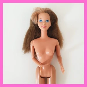 Vintage Barbie Heart Family Mom Mother Mum Doll 1985 Jazzie Face Nude Red Lips - Picture 1 of 8