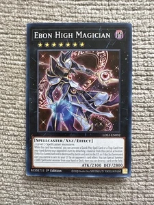 Ebon High Magician LDS3-DE092 Legendary Duelists: Season 3 1st Edition - Bild 1 von 2