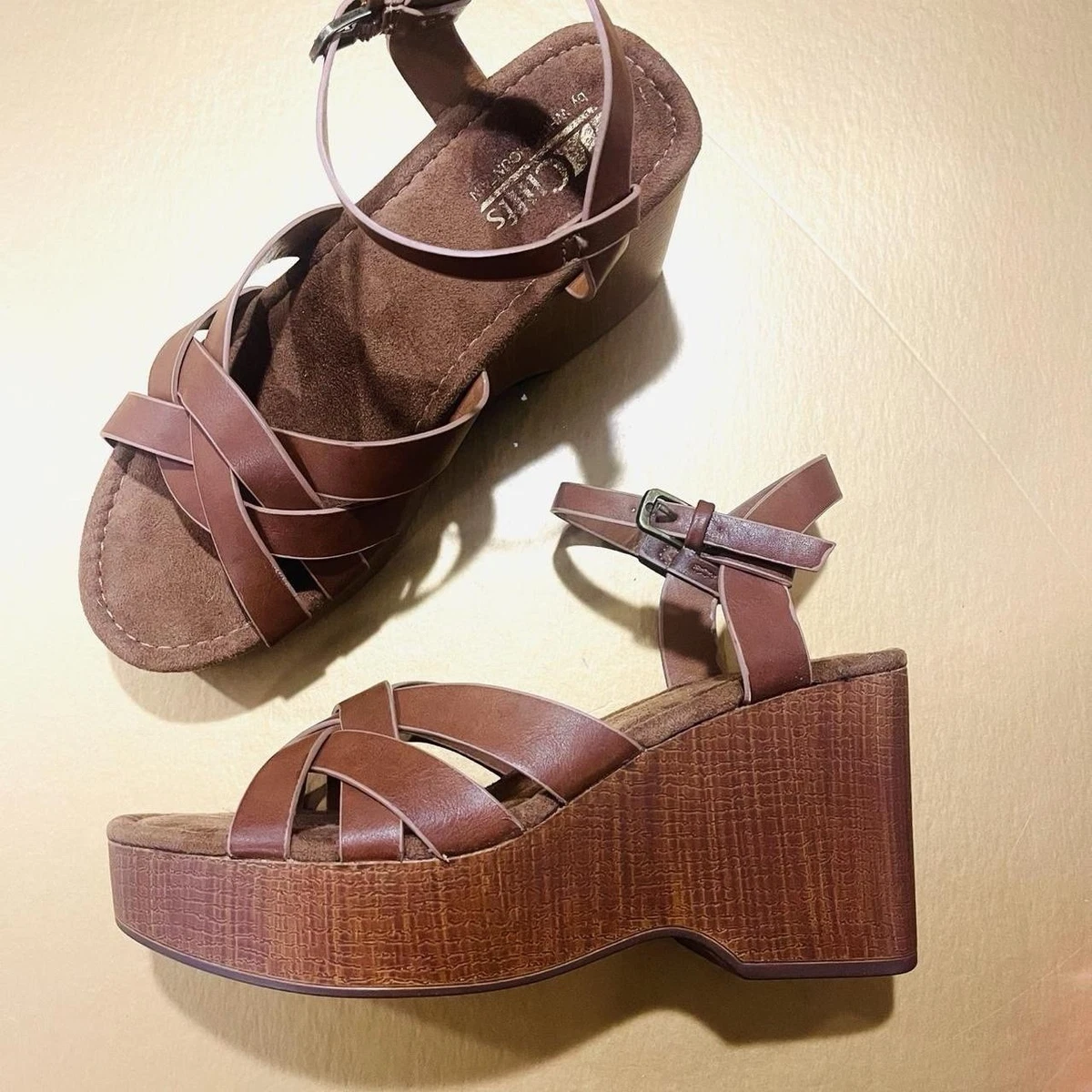 WHITE MOUNTAIN Zapatos NEWPORT - Sandalias Para Mujer, Blanco