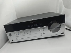 Sony CMT-SBT100 CD Receiver Bluetooth Audio System Tested, No Remote No Speakers - Picture 1 of 6