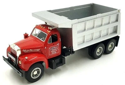 First Gear 1/34 Scale 19-1973 - 1960 B61 Mack Dump Truck S.B Morabito - Image 1 of 4