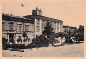 28-145) CARTOLINA CESENA PALAZZO STUDI ANIMATA VIAGGIATA MACERATA 1939 - Picture 1 of 2
