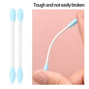100pcs Make-up Double Tip Swab Einweg Bunte Double Precision Tips Cotton Tup FSK - Bild 1 von 22