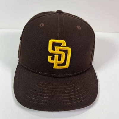 San Diego Padres New Era 59Fifty MLB On-Field Baseball Cap Hat Fitted 7 3/8 NWOT - Image 1 of 4