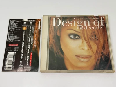 [CD] Janet Jackson Design Of A Decade 1986 / 1996 Japan Import POCM-1140 - Image 1 of 3