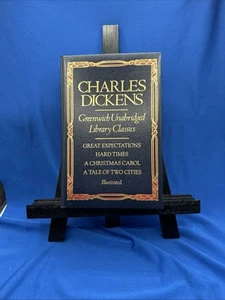1982 Charles Dickens Greenwich Unabridged Library Classics Illustrated - Imagen 1 de 10