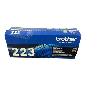 Cartucho de tóner negro original Brother TN-223BK - caja abierta nueva - Imagen 1 de 8
