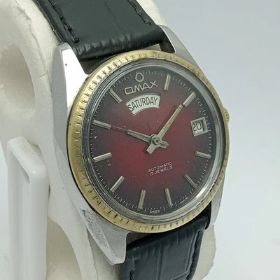 Omax President Automatic Day/Date Vintage Men’s Watch Japan Made - Image 1 of 4
