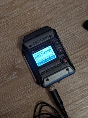 Zoom F1 Field Recorder + Lavalier Mic, 1 of 3 2-Channel Audio Recorder - Image 1 of 4
