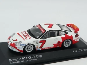 Porsche 911GT3 Cup Daytona 250 2003 Team Doncaster #7 1:43 MINICHAMPS 400 036907 - Foto 1 di 7