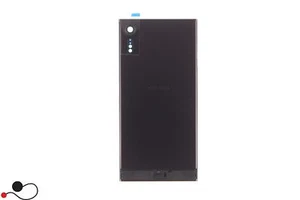SONY XPERIA XZ F8331 F8332 BATTERY COVER BLACK 1302-1976 ORIGINALE - Foto 1 di 2