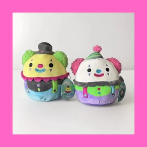 Squishmallows Umberto & Resul Clowns Blacklight Squad 8” NWT - Picture 1 of 7