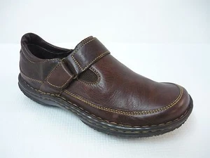 ZUECO DE CUERO BORN MARRÓN OXFORDS MUJER TALLA 6/36.5 - Imagen 1 de 8